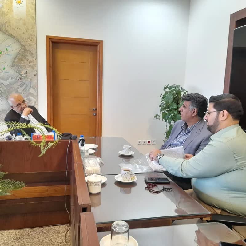 دیدار مدیرعامل شرکت همیاران شمال شرق با رییس شورای اسلامی شهر مشهد مقدس