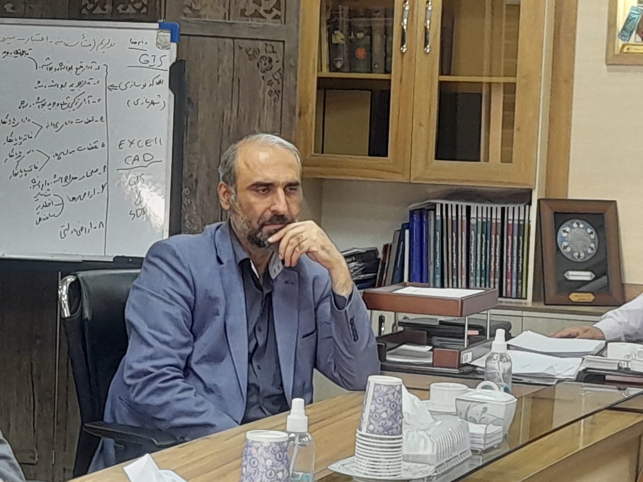 دیدار مديرعامل شركت همیاران شمال شرق با شهردار منطقه ۱۰ شهرداری مشهد